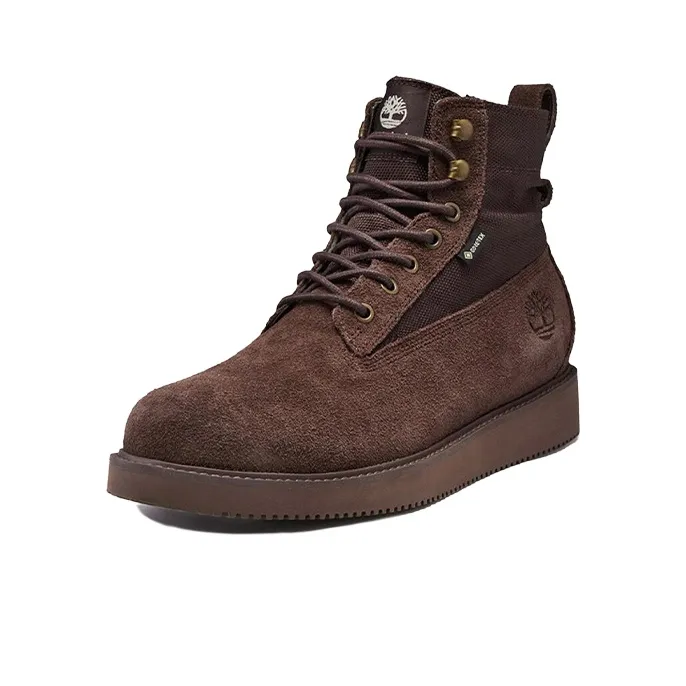 Timberland 6 Inch Premium Waterproof Vibram Wide Fit Boots 'Dark Brown'-2