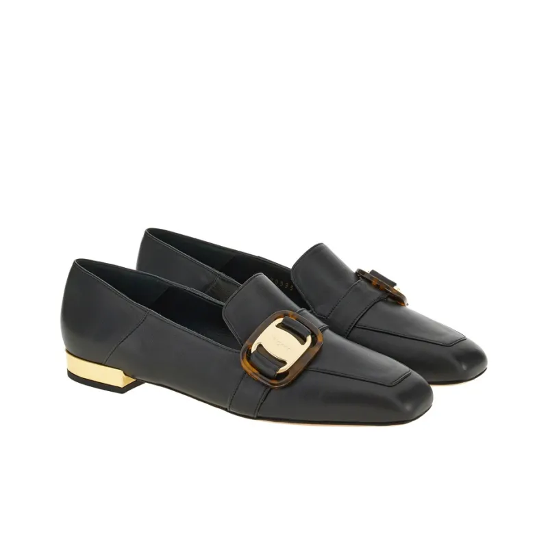 FERRAGAMO Loafers Women's Black-2