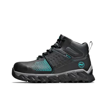 Timberland Field Trekker Ridgework Waterproof And Wear-resistant Ankle-Length Outdoor Boots Women's Black Green