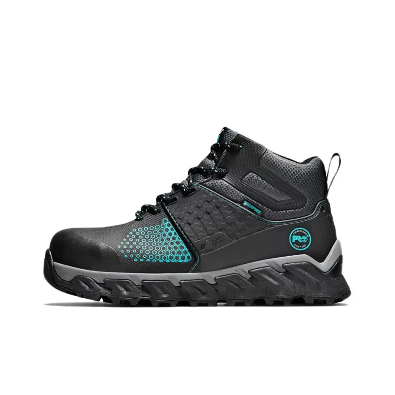 Timberland Field Trekker Ridgework Waterproof And Wear-resistant Ankle-Length Outdoor Boots Women's Black Green-0