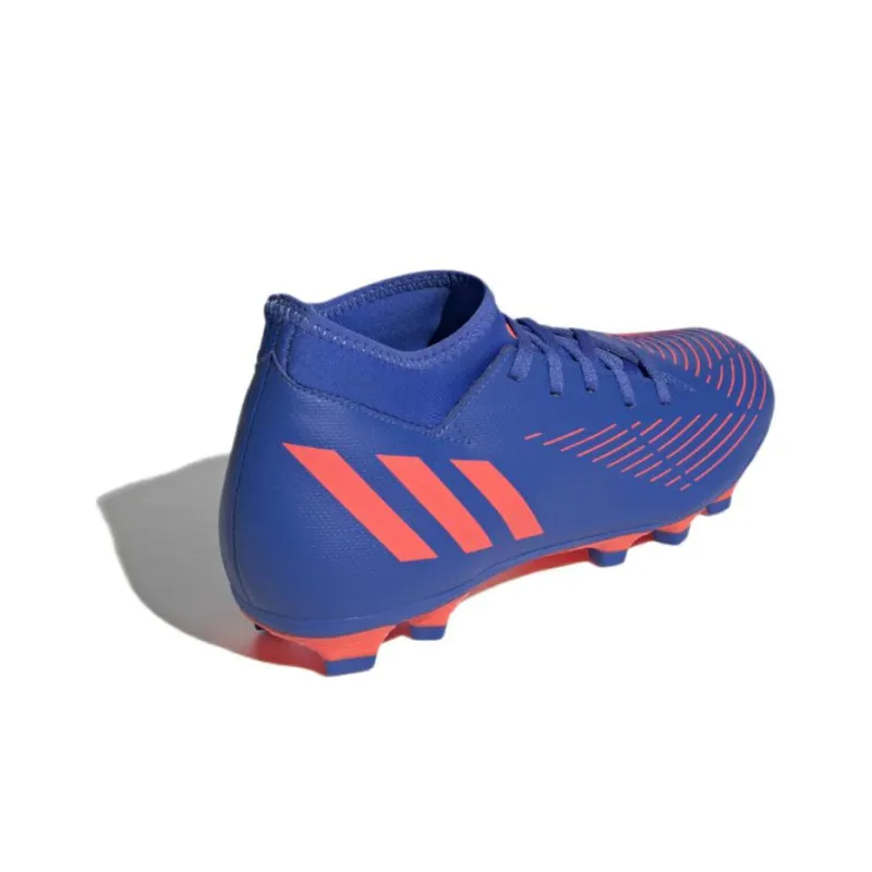 Adidas X Chuteira Meia Predator Edge.4 Flexible Campo 'Hi Res Blue Turbo '-3
