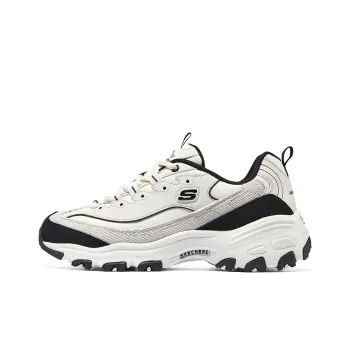Skechers Arch Fit D'lites 'White Black' Women's
