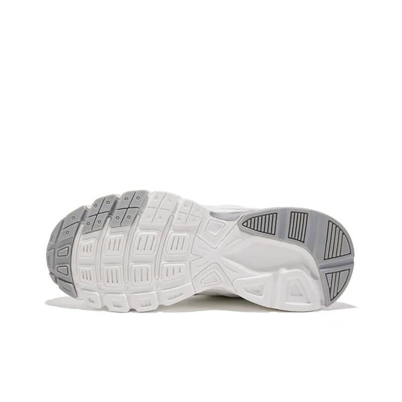 Feiyue Low-Top Chunky Sneakers Women's White Silver-4