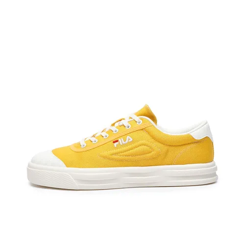 FILA LUKE Canvas Shoes Women's Low-Top Lemon