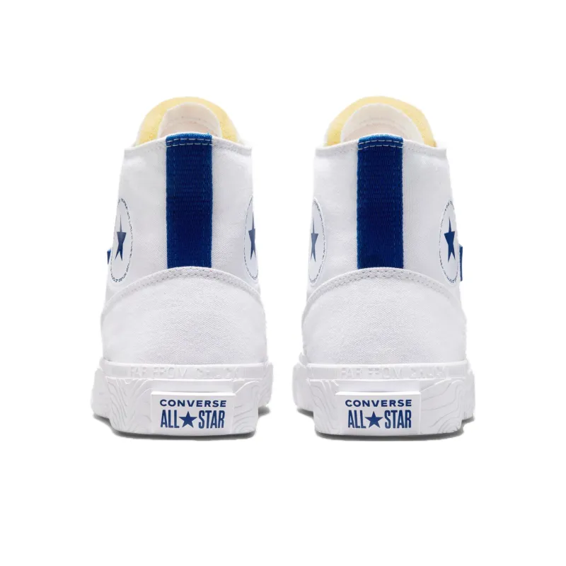 Converse Chuck Taylor All Star Colour Pop Anti Slip Wear Resistant High Top Canvas Shoes Unisex White Blue-3