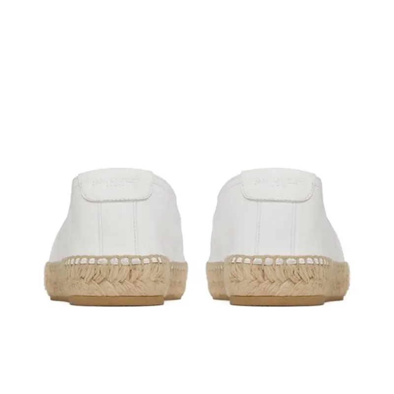 SAINT LAURENT Monogram Embossed Espadrilles-3
