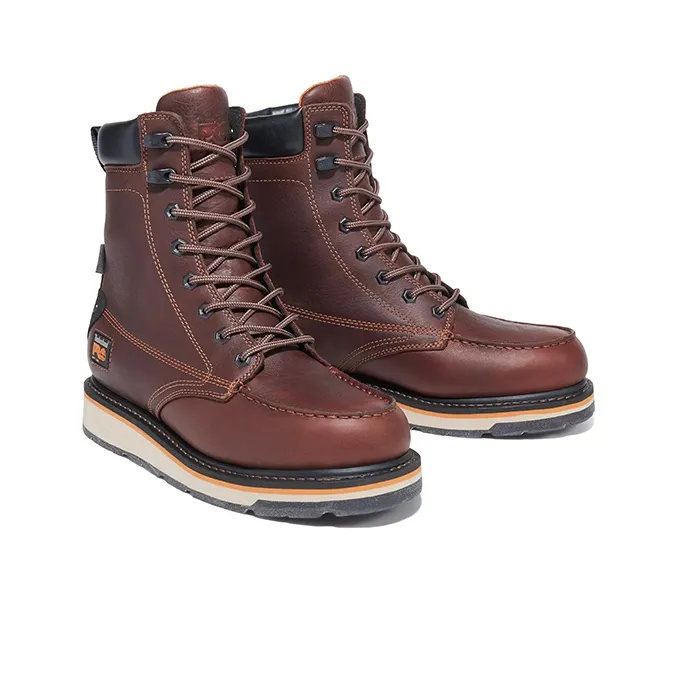 Timberland Outdoor Boots Men Red Brown-2