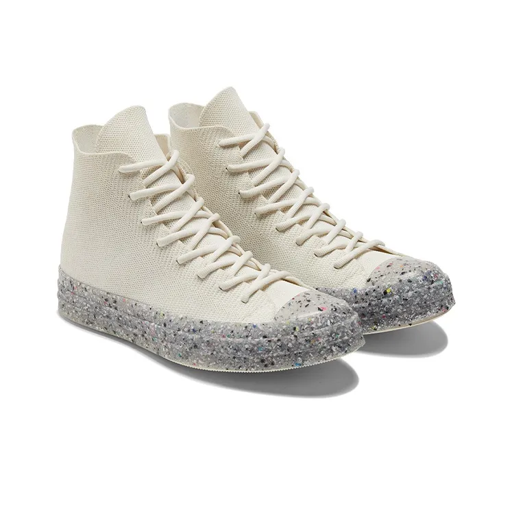 Chuck 70 Renew Converse Knit High 'Egret'-2