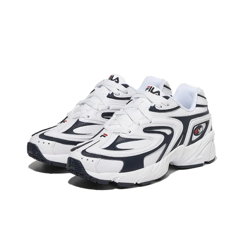 FILA Low Top Daddy Shoes 'White Black'-2