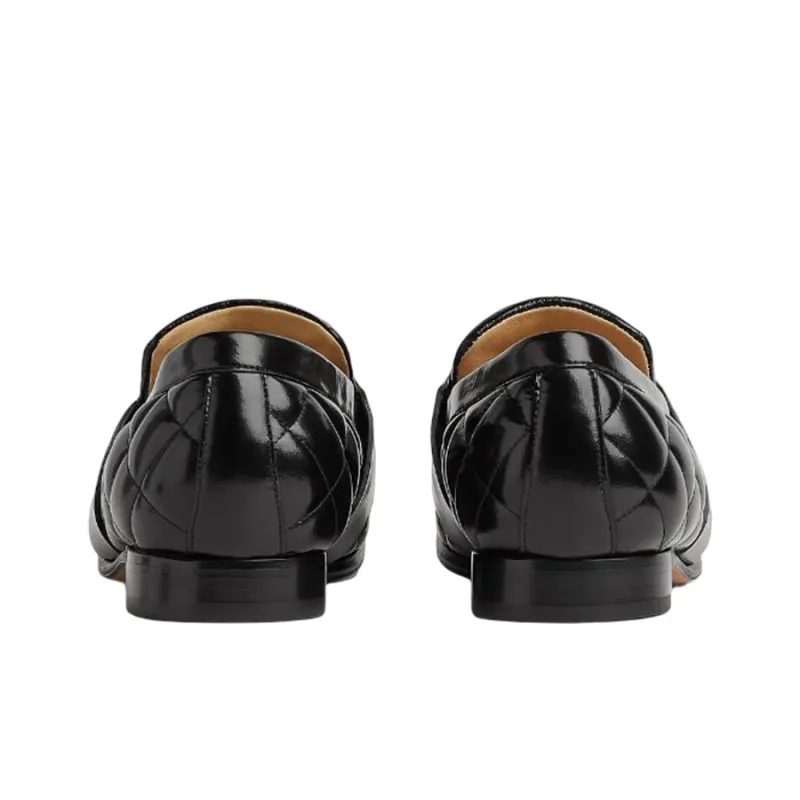 Bottega Veneta Monsieur Loafers Casual Shoes Women's Black-3