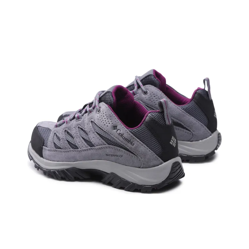 Columbia Crestwood Waterproof And Breathable Low-Top Outdoor Shoes Women's Gray-2