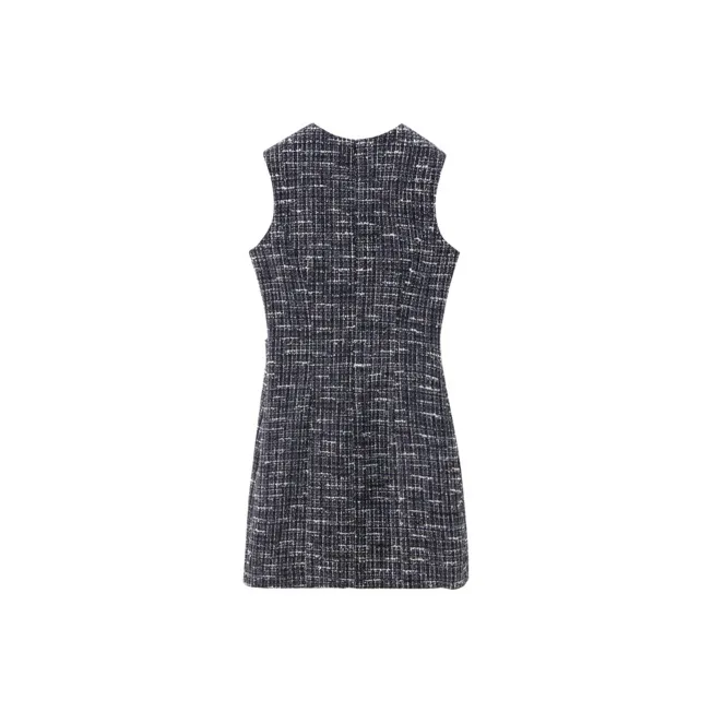 OVV Sleeveless Dresses Women's Black Pattern A2-1