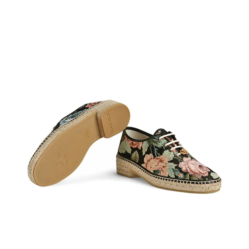 GUCCI Interlocking Collection Casual Shoes Men's Floral-2