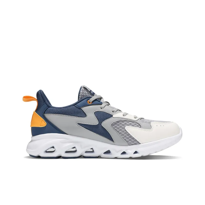 361° Chunky Sneakers Men Low Top Gray/Blue-1