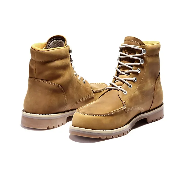 Timberland Redwood Falls Waterproof Moc Toe Boot 'Wheat Full Grain'-3