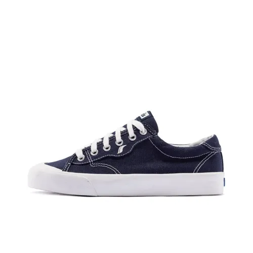 Keds Canvas Shoes Women's Low-Top Navy Blue