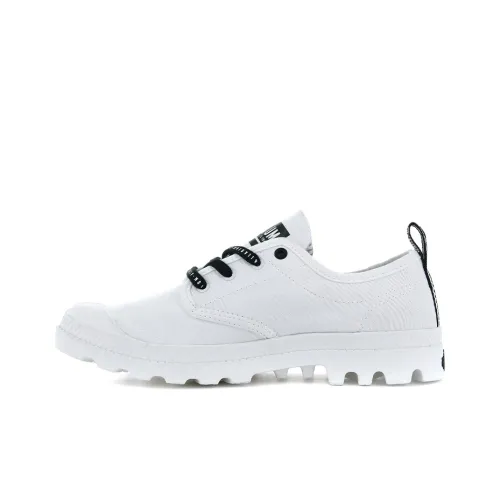 Palladium Pampa OX Future Anti-Slip And Wear-Resistant Breathable Low-Top Canvas Shoes Unisex White