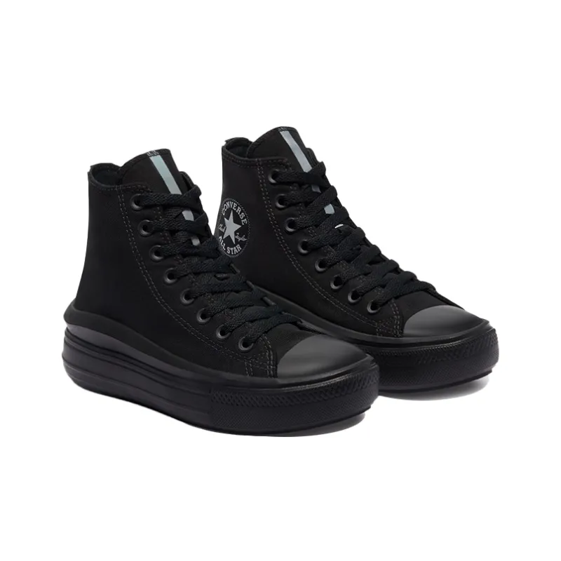 Converse Chuck Taylor All Star Move Hi Black Metallic Women's-2