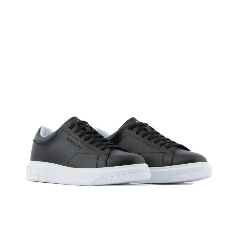 ARMANI EXCHANGE Leather Low-top Sneakers-2