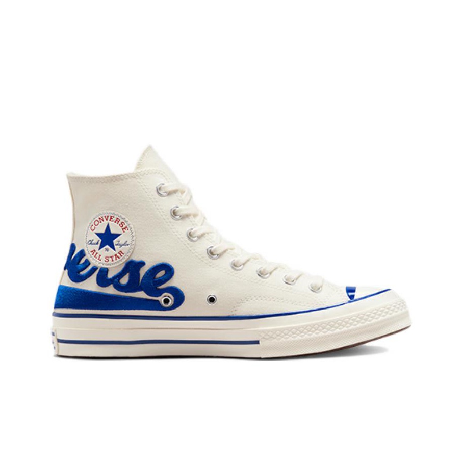 Converse Chuck 1970s High Milk White Blue POIZON