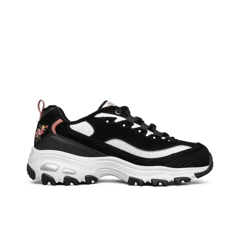 Skechers D'lites 1.0 'Black Floral' Women's-1