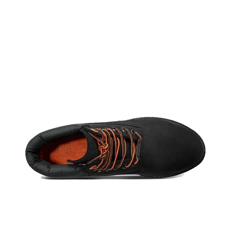 Timberland 6 Inch Premium Wide Fit Boots 'Black Nubuck'-2