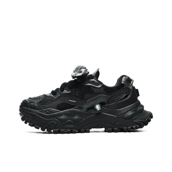 FILA FUSION Bianco Sneakers 'Black' Women's
