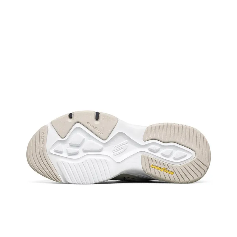 Skechers D'Lites 4.0 Low Top Daddy Shoes White-4