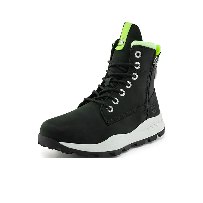 Timberland BROOKLYN Collection Thermal Height Increase Short Outdoor Boots Men's Black-2