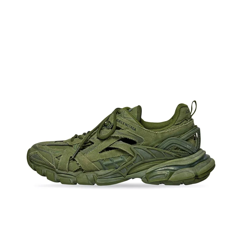 Balenciaga Track 2.0 Sneakers 'Green'-0
