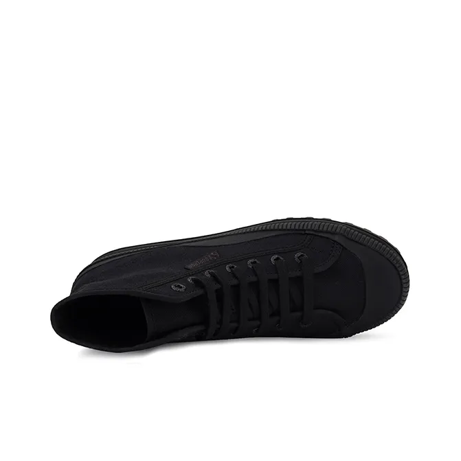 SUPERGA Anti Slip Wear Resistant High Top Canvas Shoes Unisex Black-3