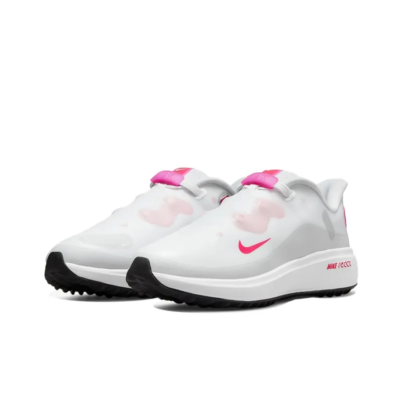 Nike React Ace Tour 'White Pink Prime' Women's-2