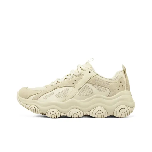 Skechers DLITES Chunky Sneakers Women's Low-Top Ivory