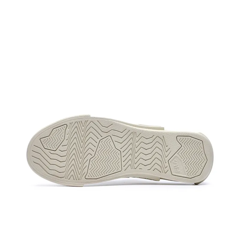 FILA FUSION Pop Mule Skate Shoes 'White Beige'-4
