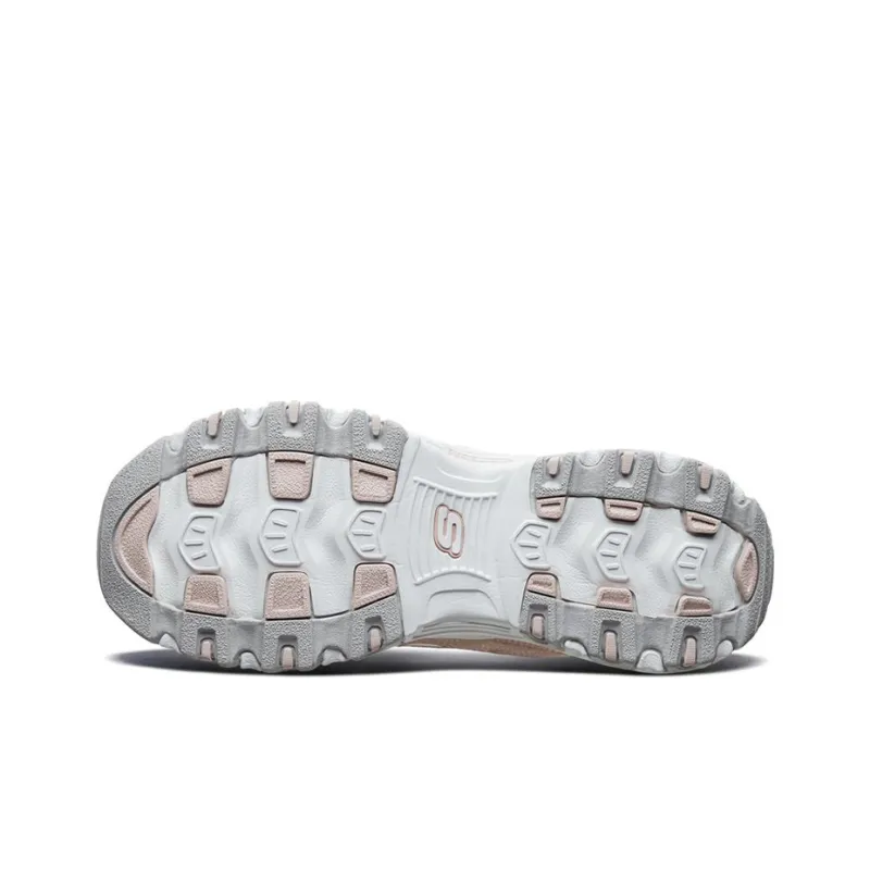 Skechers D'lites Fashion Sneakers Pink/White Women's-4