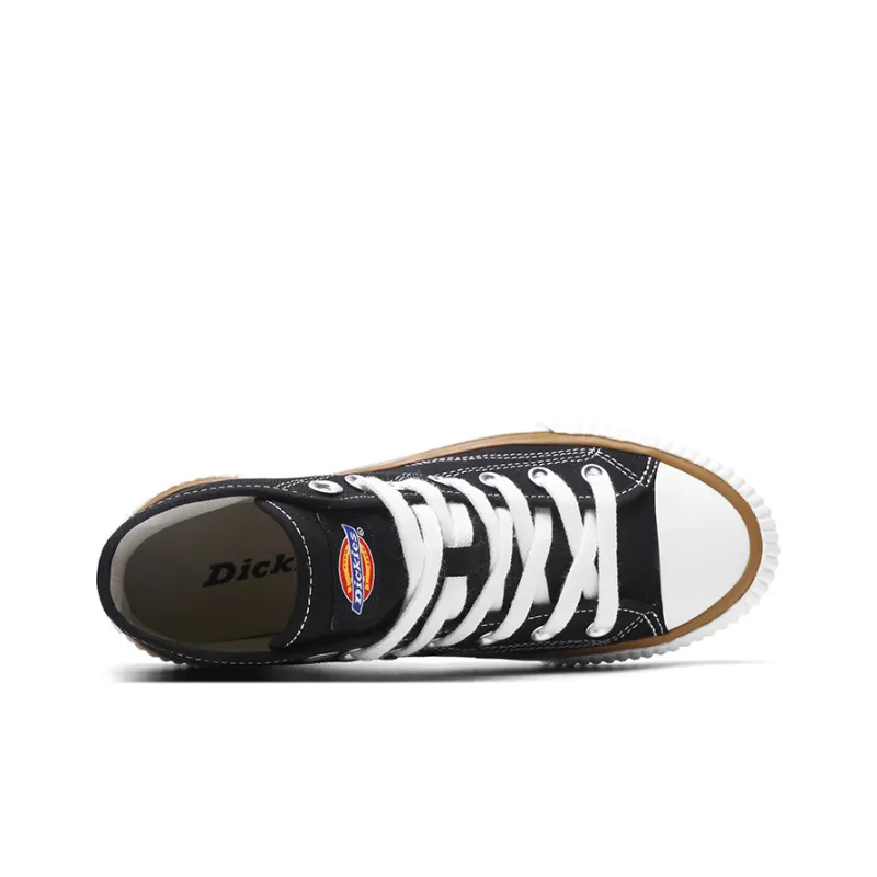 Dickies Canvas Shoes Unisex High Top Black-2