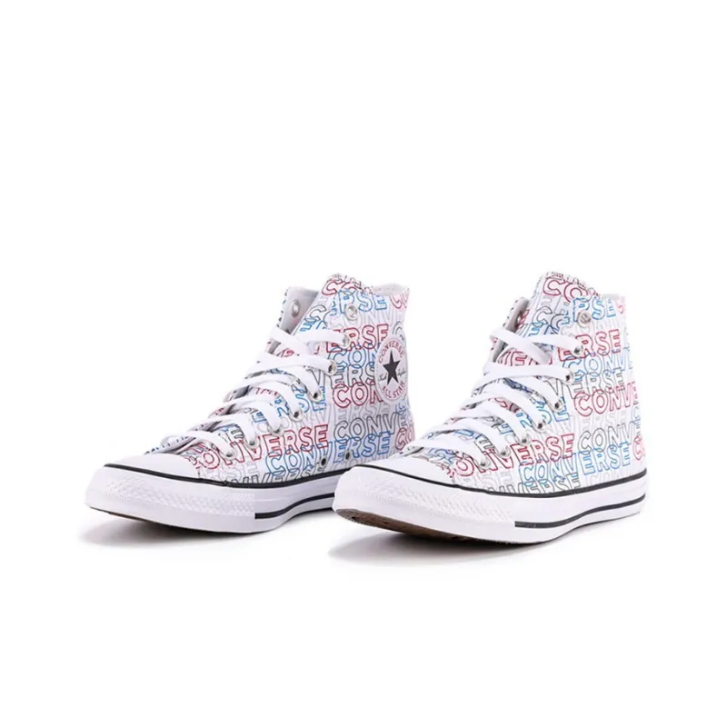 Converse Chuck Taylor All Star 'White Blue Red'-2