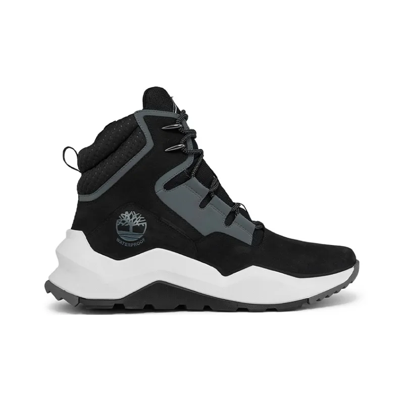 Timberland Madbury Side Zip Waterproof Boot 'Black Nubuck'-1