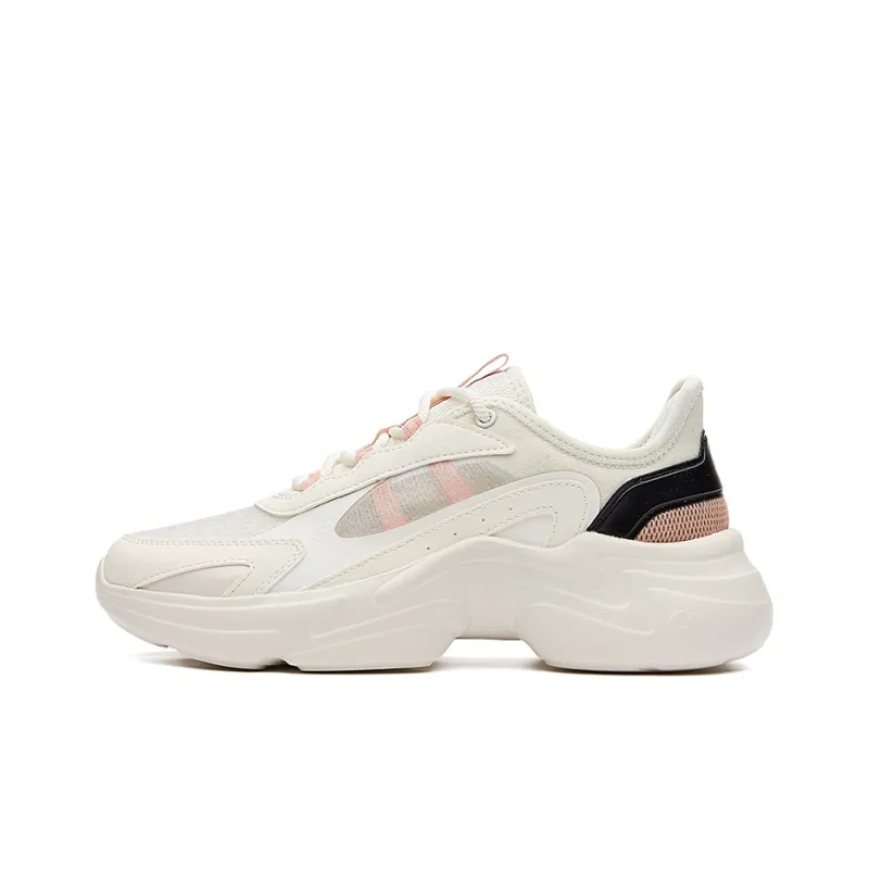 361° Chunky Sneakers Women's Low-Top Feather White/Red Bronze-0