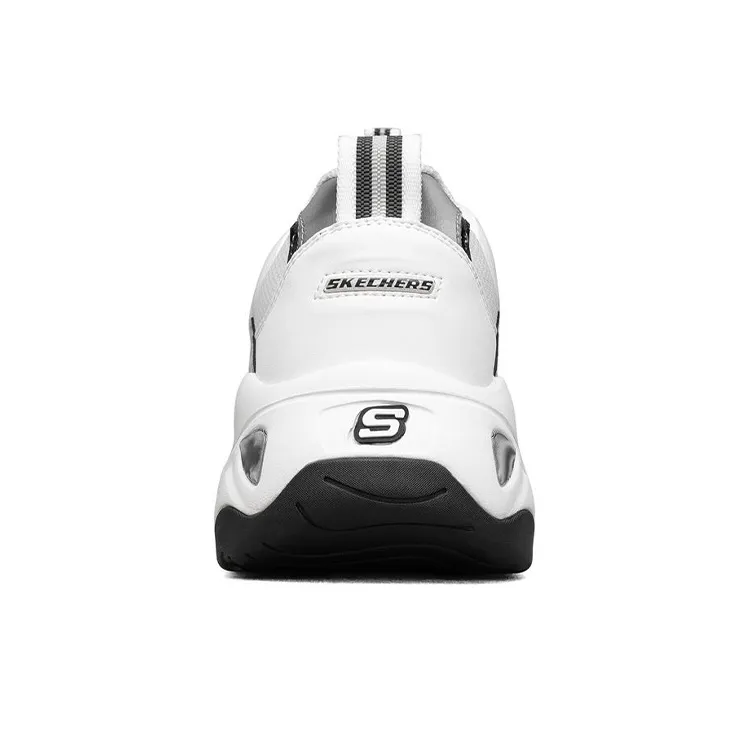 Skechers D Lites 3.0 Low Top Running Shoes White/Black-3