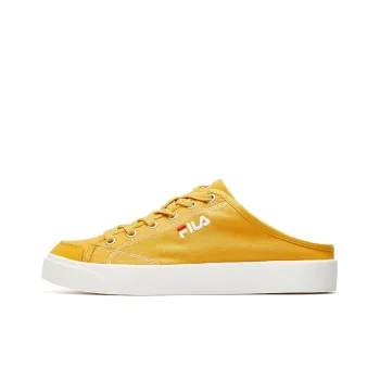 FILA Classic Kicks Mule Canvas Shoes Yellow Women's