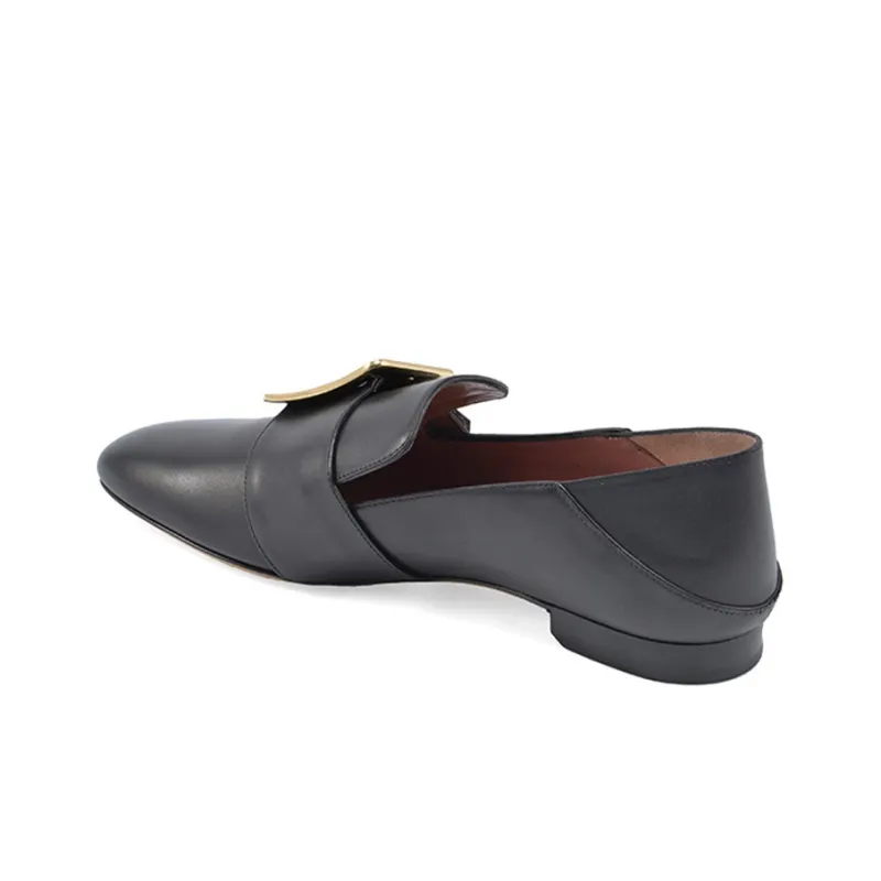 BALLY Casual Single Shoes Women's Black-2