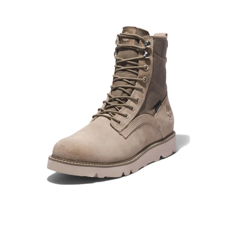 Timberland Vibram Waterproof Leather And Fabric Boots 'Beige Suede'-2