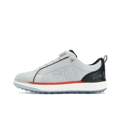 FILA GF 1911 Trainer Golf Shoes Men Low-Top Light Gray Cloud/Caviar Gray