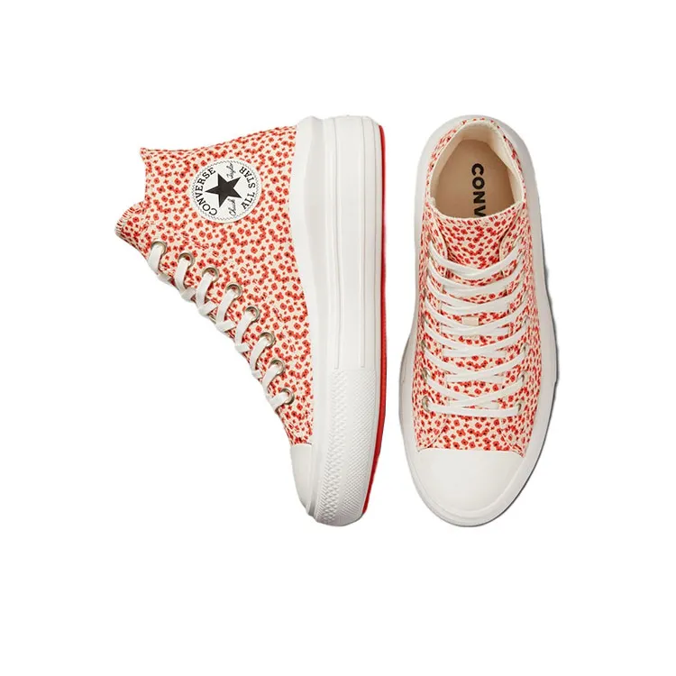 Converse Chuck Taylor All Star Move Platform Hi Poppy Natural Ivory Women's-3
