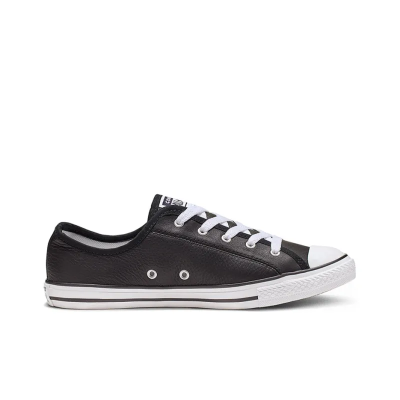 Converse Chuck Taylor All Star Dainty Low Shoes Black/White Women's-1