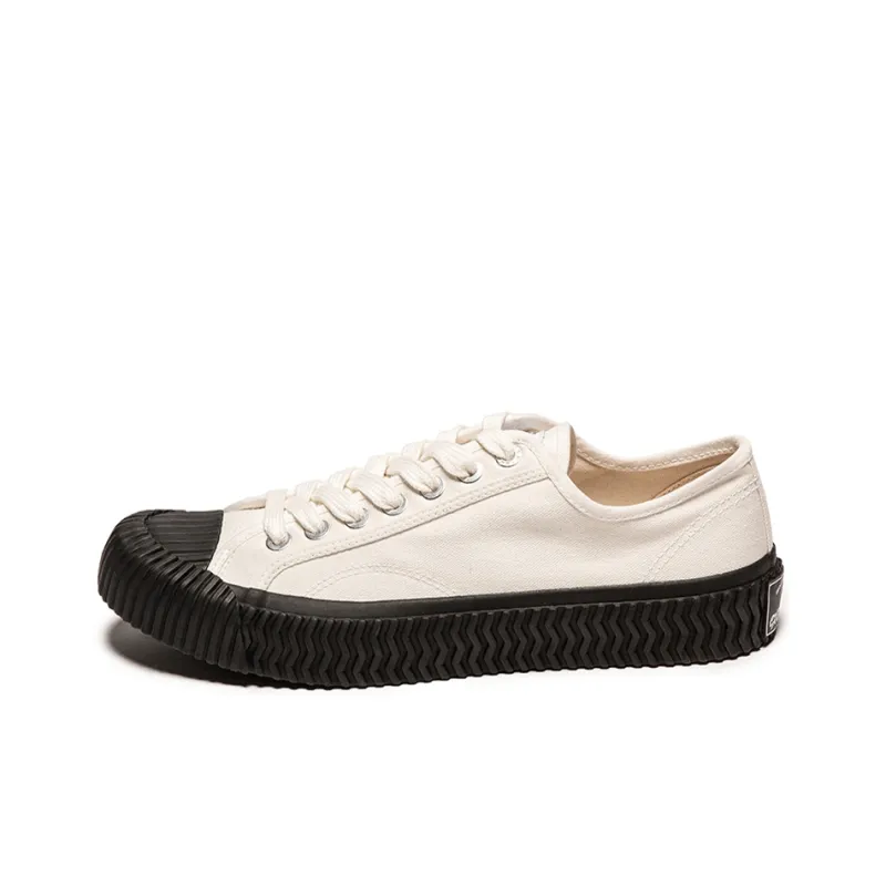 Excelsior Bolt LO Canvas Shoes Unisex Low Top Steam White/Carbon Black-0