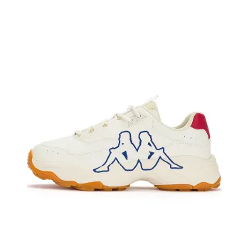 Kappa Low Top Chunky Sneakers Unisex Winter White