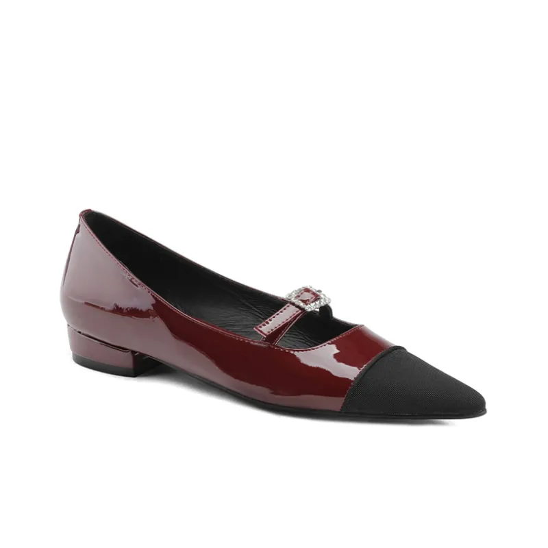 Naiyee Women's Casual Shoes Women's Low Top Black/Burgundy-4