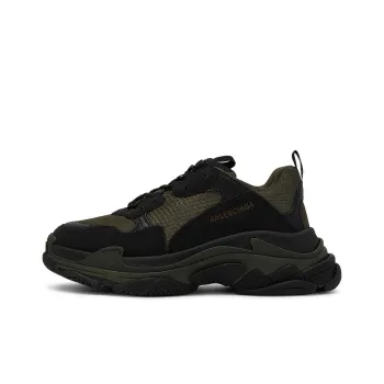 Balenciaga Triple S Sneakers 'Olive Green Black'